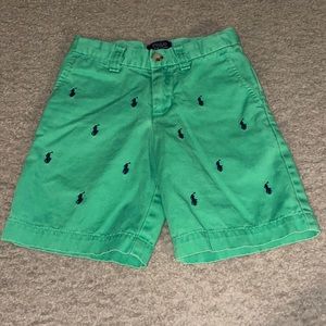 Polo Ralph Lauren Kids Green Shorts